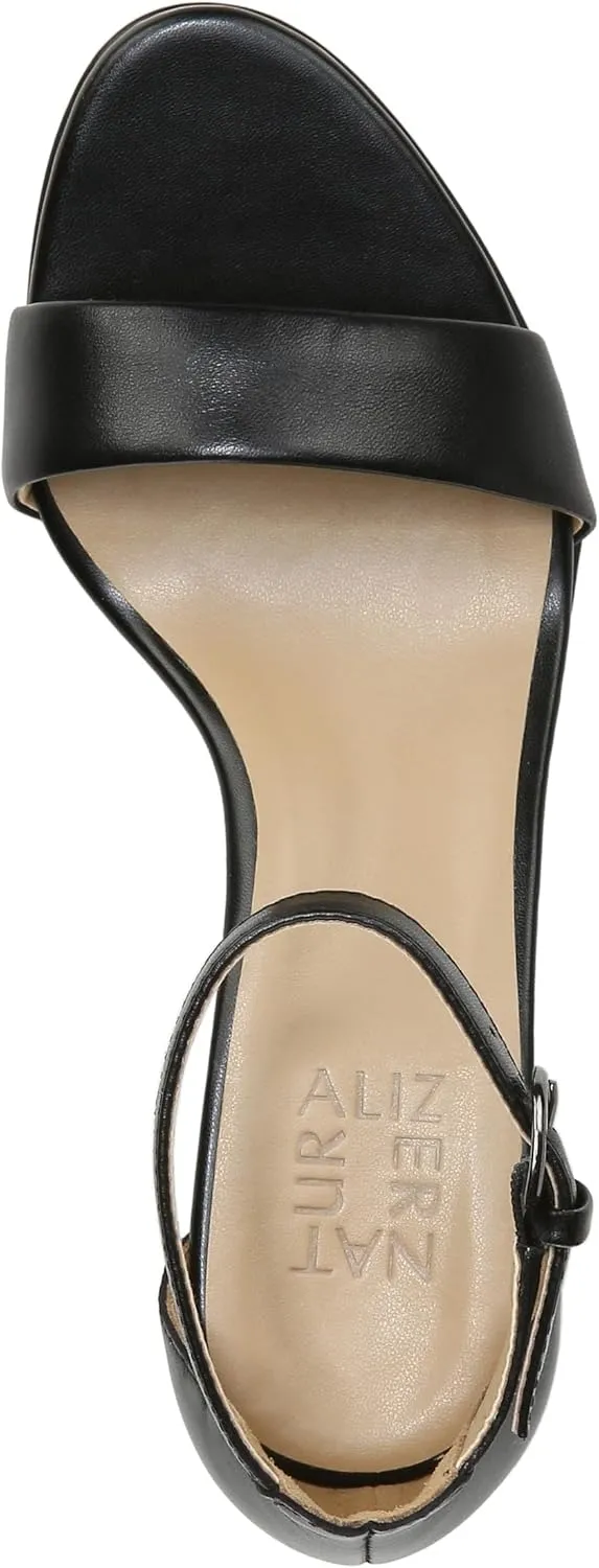 Naturalizer Women's Vera Ankle Strap Block Heel Dress Sandal