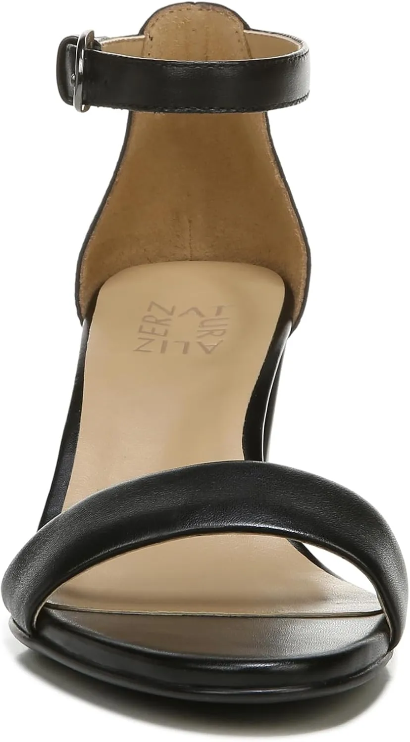 Naturalizer Women's Vera Ankle Strap Block Heel Dress Sandal