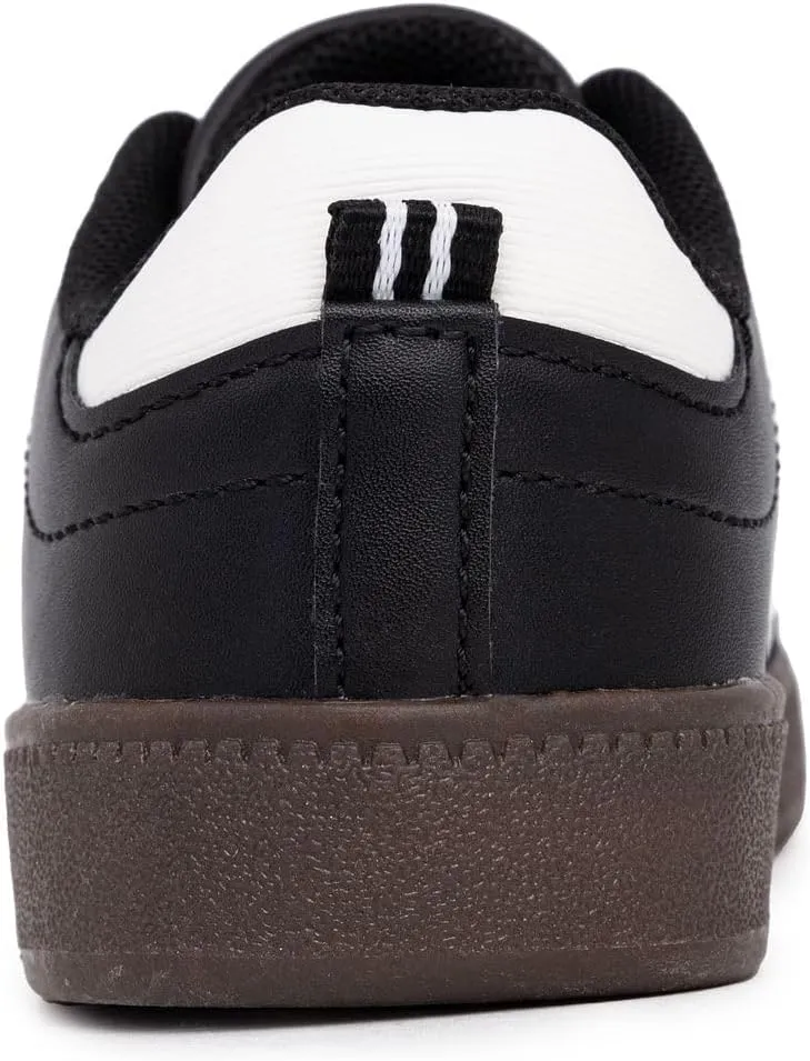 Nautica Boys Girls Casual Fashion Shoes – Comfortable Soccer Classic Walking Tennis Sneakers for Kids – Breathable, Lightweight & Flexible (Lace Up/Bungee) (Low-Top/High Top)