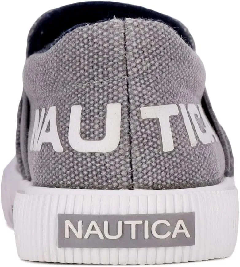 Nautica Kid's Slip-On Casual Shoe Athletic Sneaker - Youth-Toddler Akeley | Boy - Girl | (Big Kid/Little Kid/Toddler)
