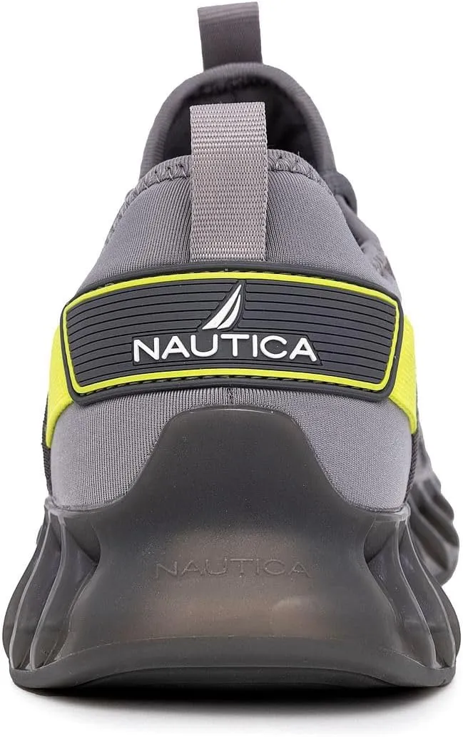 Nautica Men's Casual Fashion Sneakers – Lightweight Lace-Up Athletic Walking Shoes for Gym & Tennis, Comfortable