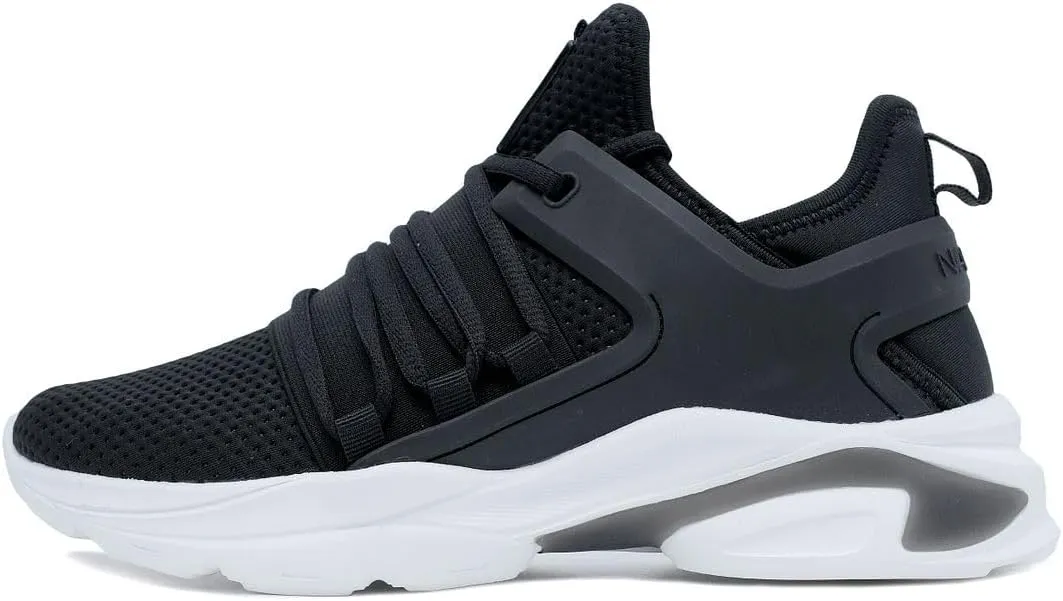 Nautica Men's Ultra Comfort Running Sneakers: Stylish Lace-Up Athletic Shoes for Casual Fashion Walking and Tennis