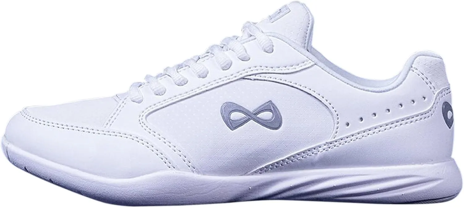 Nfinity Women's Premium Sneakers - Breathable Cheer Shoes, Lightweight & Flexible - Memory Foam Insole for Superior Comfort - Fearless Athletic Shoes