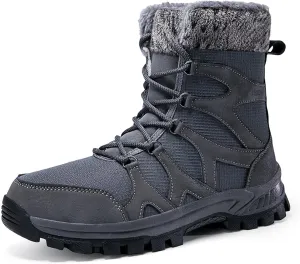 Non Slip Winter Boots Womens Ankle Boots Fur Lined Snow Boots Waterproof Warm Boots Ski Boots Short Furry Boots