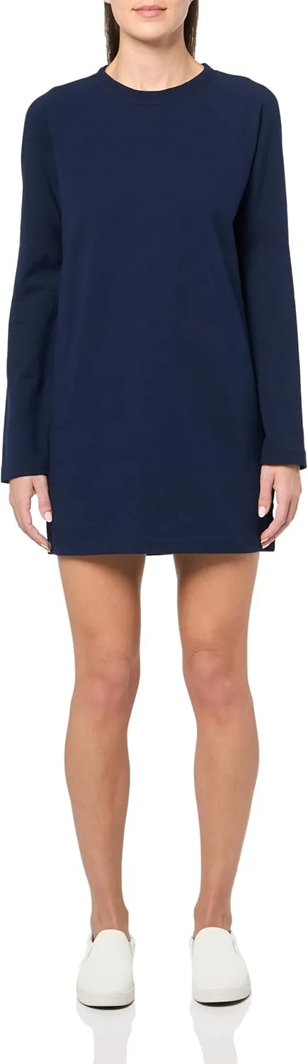 Norma Kamali Women's Oversized Raglan Sleeve Mini Dress