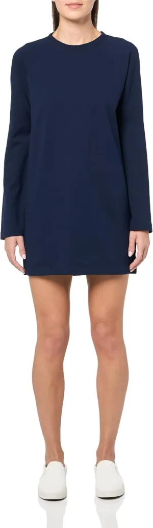 Norma Kamali Women's Oversized Raglan Sleeve Mini Dress