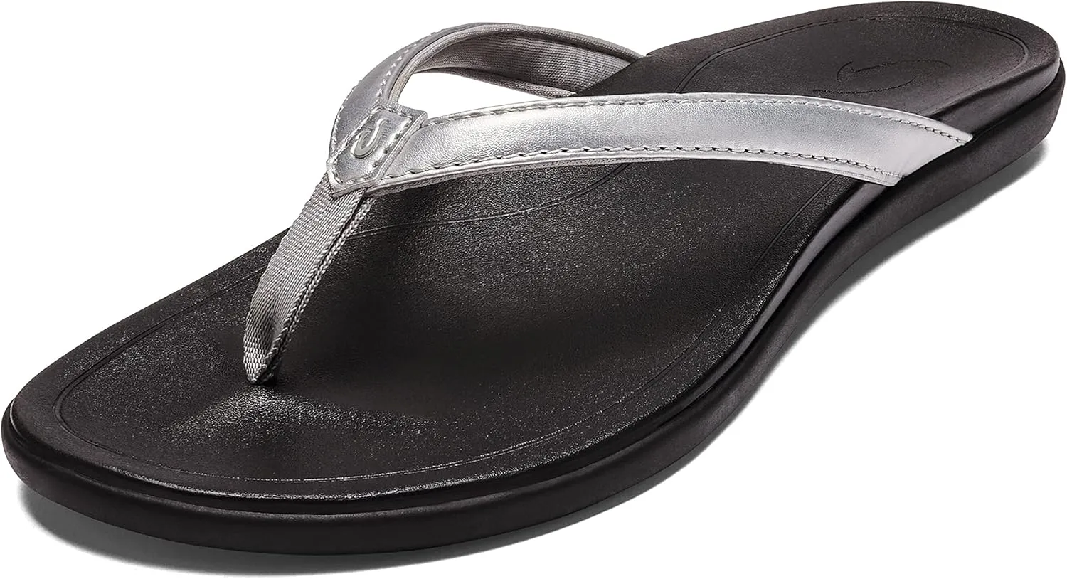 OLUKAI Ho'opio Women's Beach Sandals, Quick-Dry Flip-Flop Slides, Clean & Minimal Aesthetic, Water Resistant & Enhanced Traction, All-Day Comfort