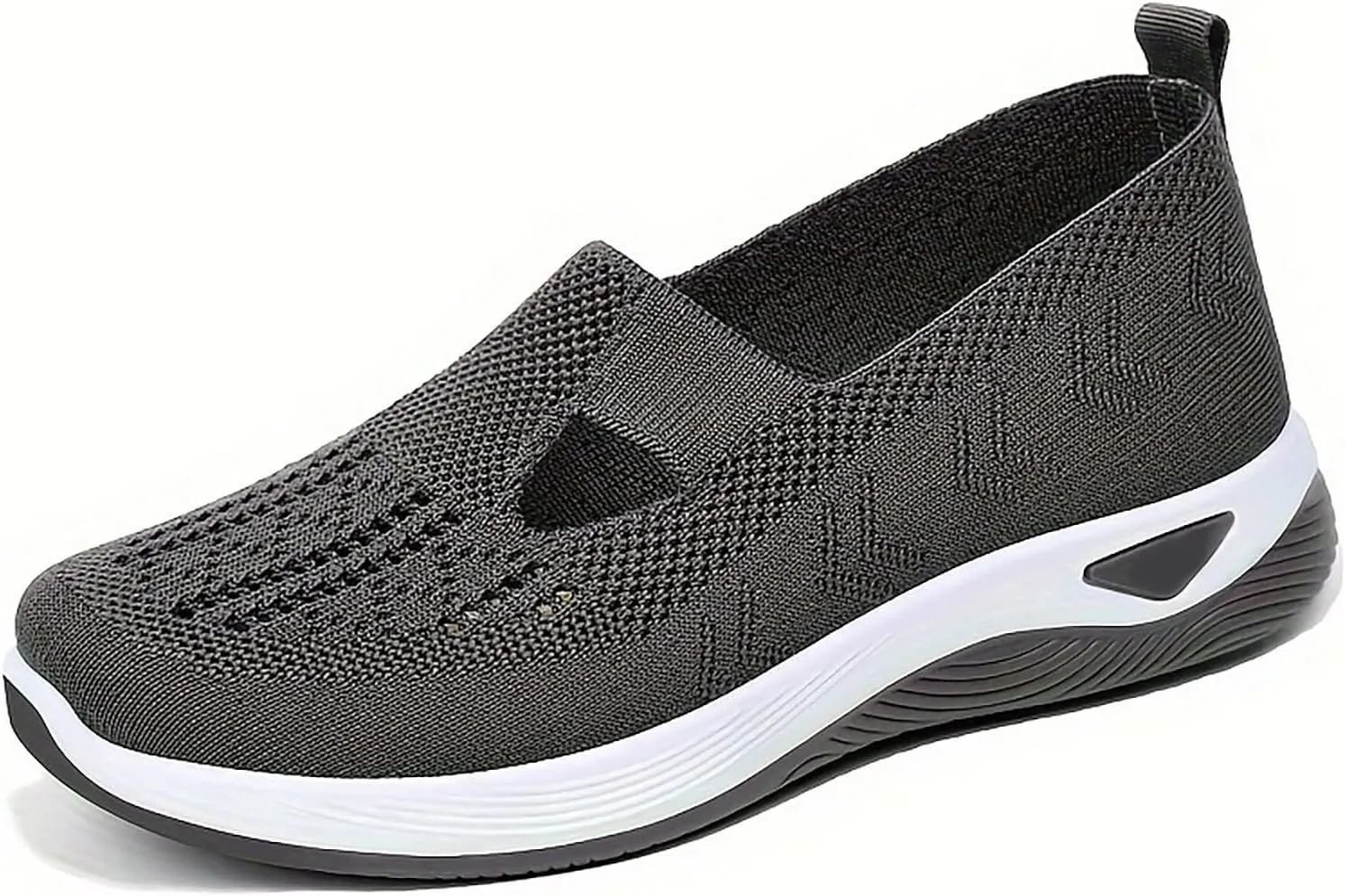 Orthopedic Shoes for Women Orthowalk Wide Width Breathable Walking Comfortable Slip on Sneakers Non Slip Lightweight Athletic Sport Running Sneaker Arch Support Woven Nurse Shoes Footwear