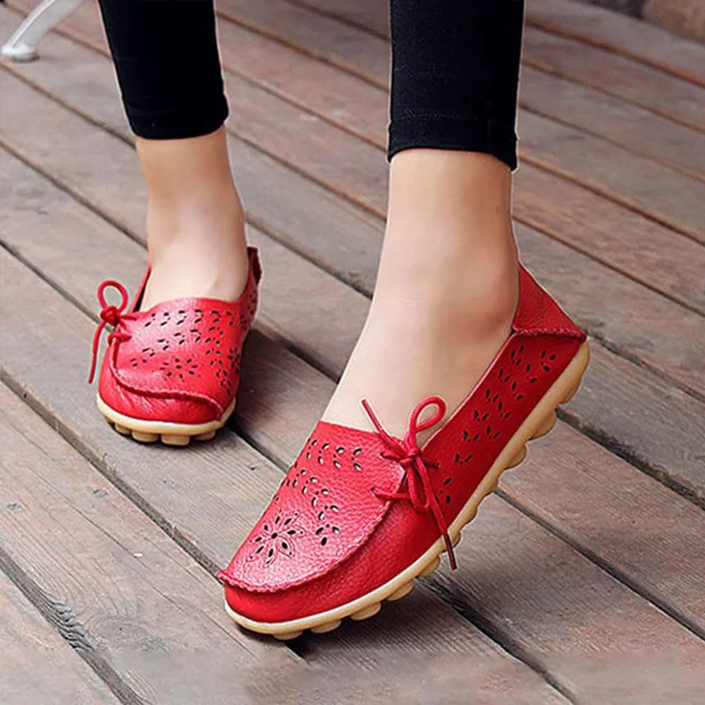 Owlkay Shoes for Women Slip Ons, Casual All-Match Hollow Orthopedic Sandals, Comfortable Practical Daily