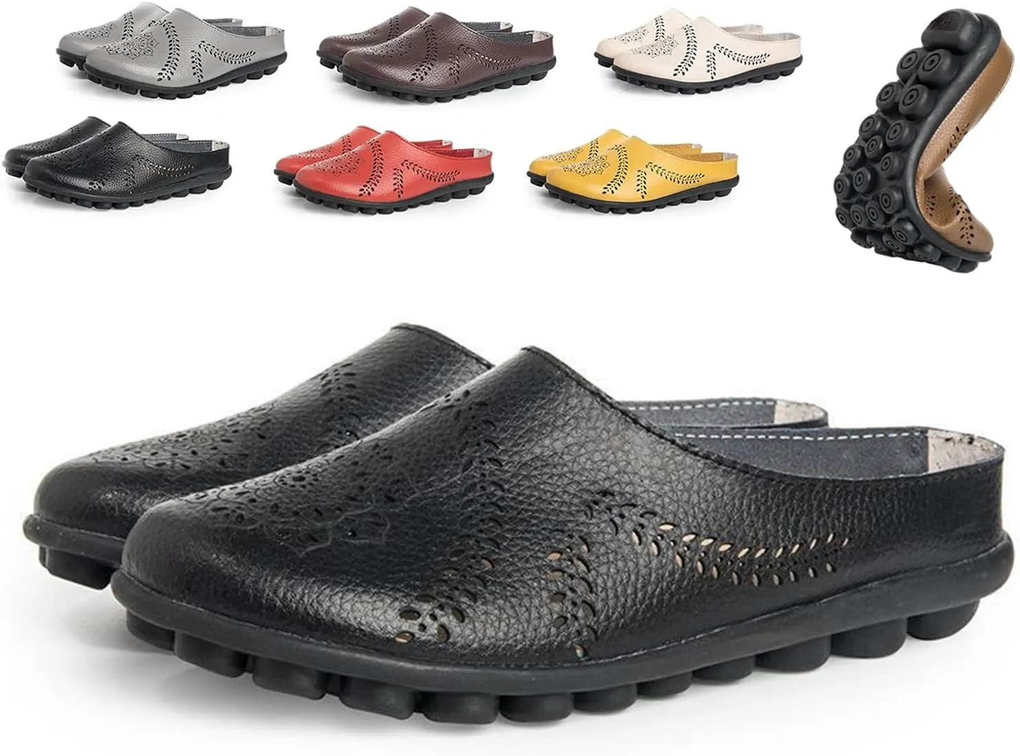 Owlkay Shoes for Women,Owlkay Orthopedic Shoes for Women,Owlkay Casual All-Match Hollow Slippers