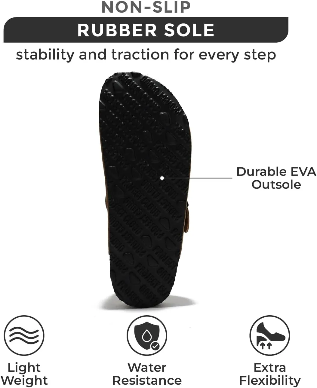 Project Cloud Genuine Leather Footbed Clogs for Women - Memory Foam Arch Support Slippers for Women - Trendy Slip-ons Women's Mules & Clogs Sandals (Benton)