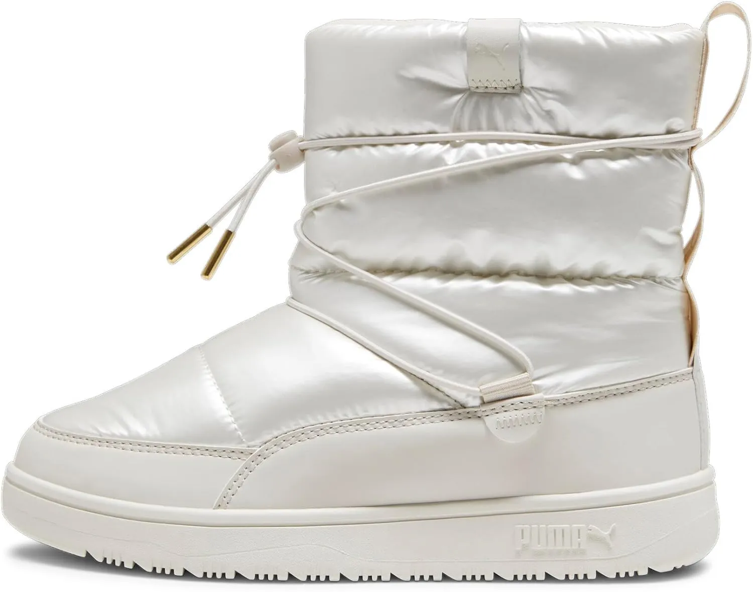 PUMA Women's Snowbae Boots, Black-Shadow Gray, 7