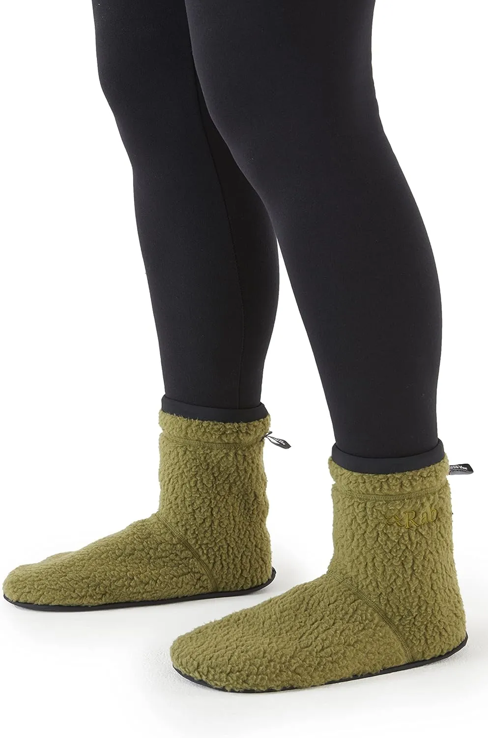 Rab Outpost Hut Boot Fleece Booties for Camping, Climbing, and Skiing