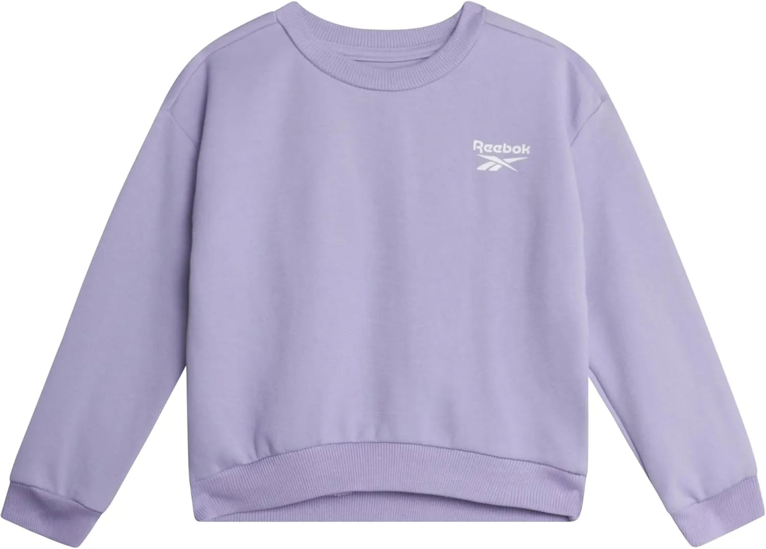 Reebok Toddler Girls' Pants Set - 2 Piece Active Fleece Hoodie Sweatshirt and Leggings for Toddlers and Little Girls (2T-6X)