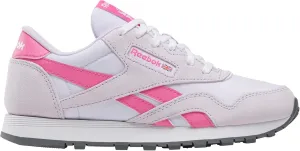 Reebok Unisex-Child Kid's Classic Leather Step N' Flash 2.0 Sneaker