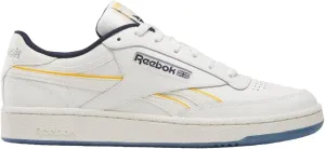 Reebok Unisex Club C Revenge Sneaker, Chalk/Y2k Blue/Collegiate Gold, 8 US Men