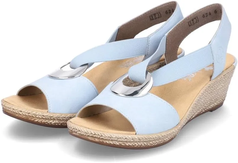 Rieker 624H6 Fanni H6 Aqua 6-6.5 M Us