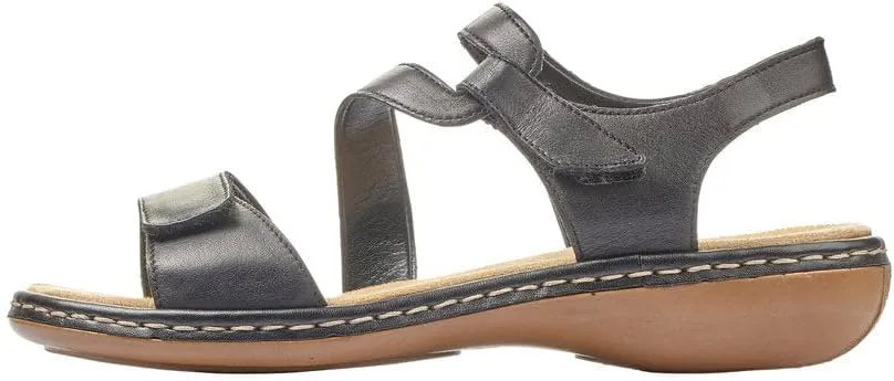 Rieker 659C7 Regina Women's Sandals - Leather, Adjustable Fit, Lightweight Anti-Stress Comfort with Arch Support and Durable Sole for All-Day Walking