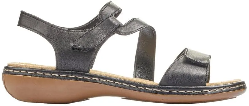 Rieker 659C7 Regina Women's Sandals - Leather, Adjustable Fit, Lightweight Anti-Stress Comfort with Arch Support and Durable Sole for All-Day Walking