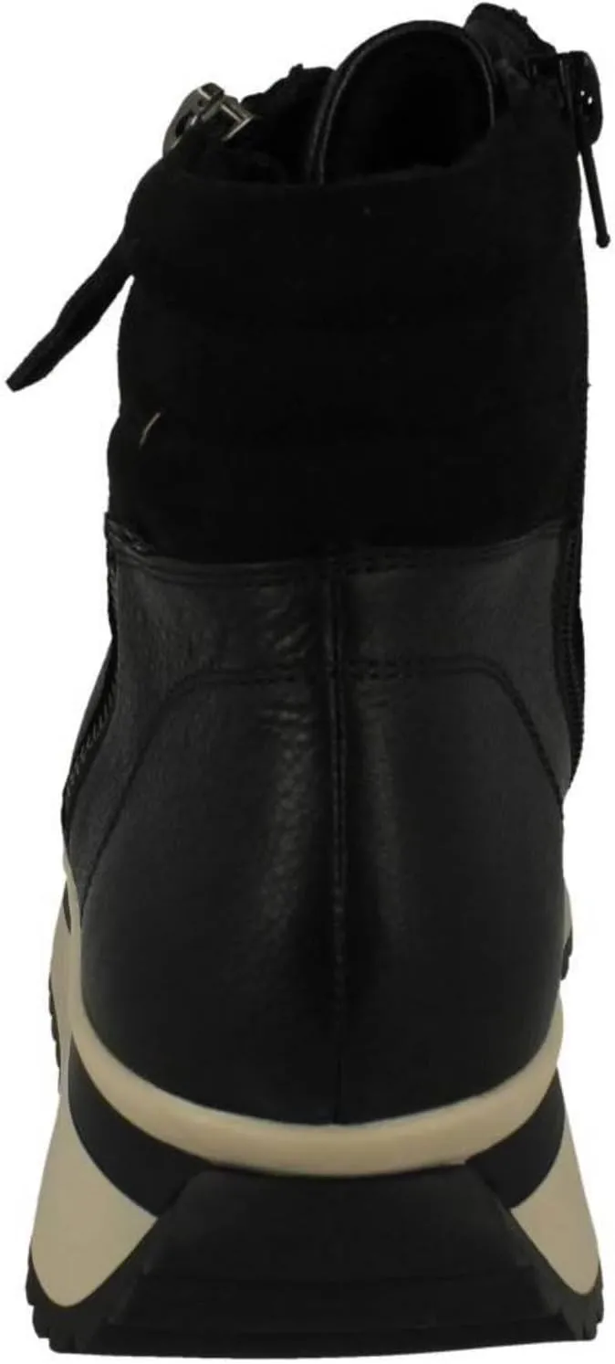 Rieker Ladies Chunky Platform Fleece Lined Ankle Boots 'W0962'