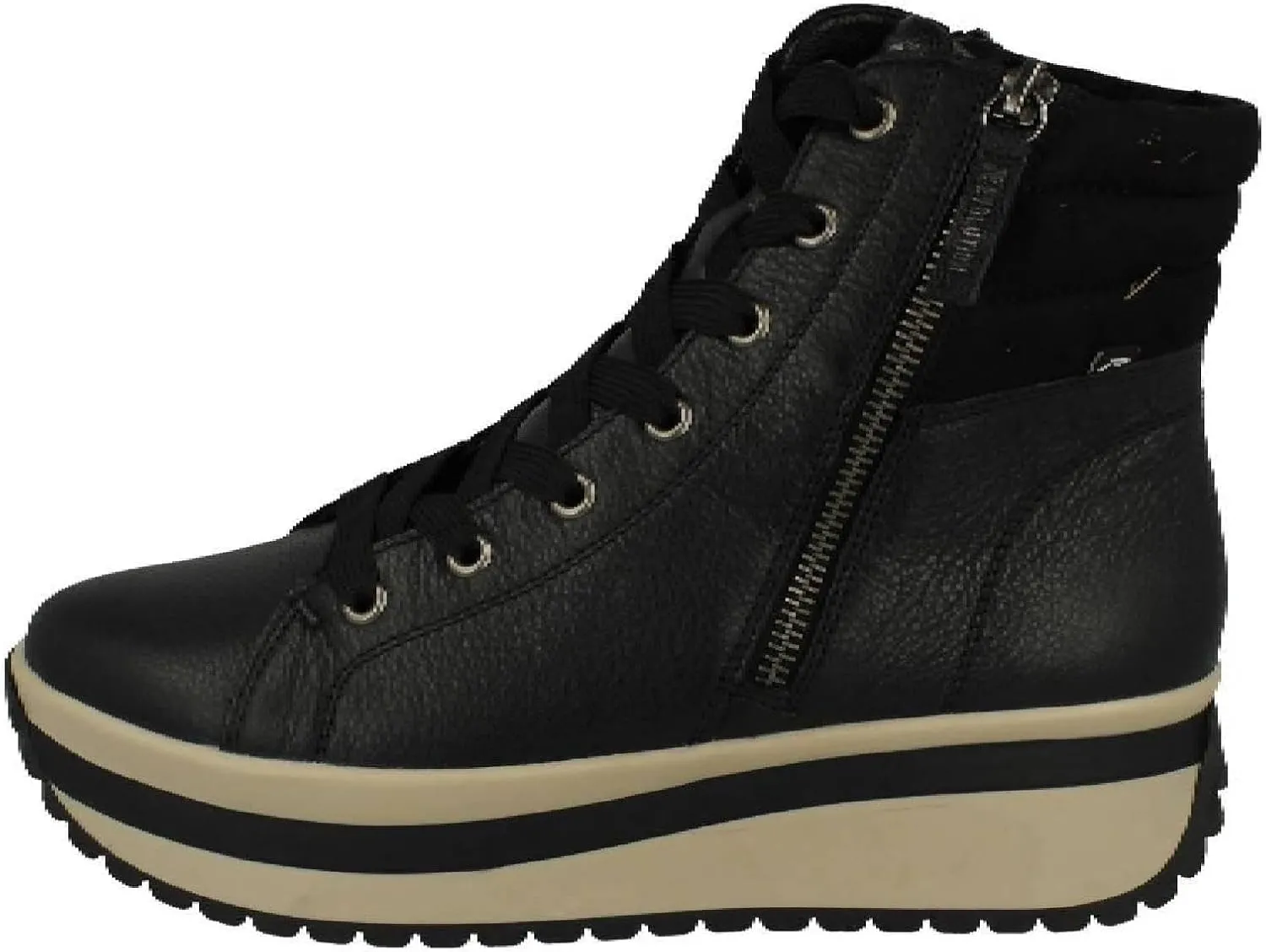 Rieker Ladies Chunky Platform Fleece Lined Ankle Boots 'W0962'