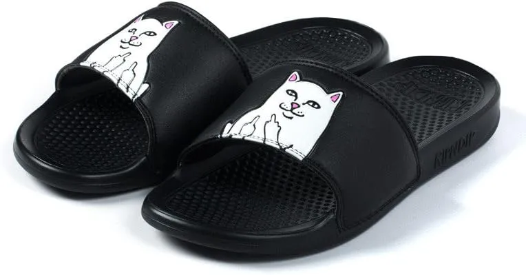 RIPNDIP Lord Nermal Slides, Slippers for Summer, Slip On Shoes, Funny Cat Sandals for Men
