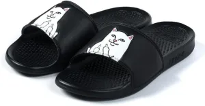RIPNDIP Lord Nermal Slides, Slippers for Summer, Slip On Shoes, Funny Cat Sandals for Men