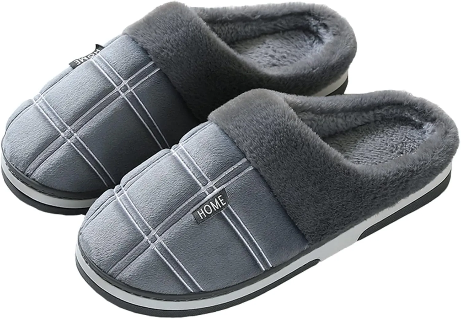 SBGMoSJ Cute House Shoes for Women Indoor Outdoor House Shoes for Plantar Fasciitis Cute Slippers for Women Fuzzy Animals Fluffy Slippers for Men Funny Christmas Pjs Gifts for Husband 2023