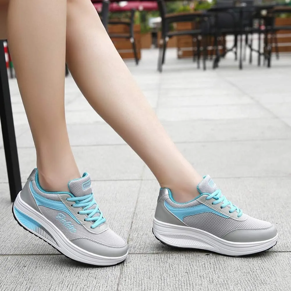SBGMoSJ Glitter Wedge Sneakers for Women Dressy Orthopedic Black Work Shoes for Women Women Slip On Shoes with Heel Slip On Shoes Women Comfortable No Socks Slip On Shoes for Women 2023