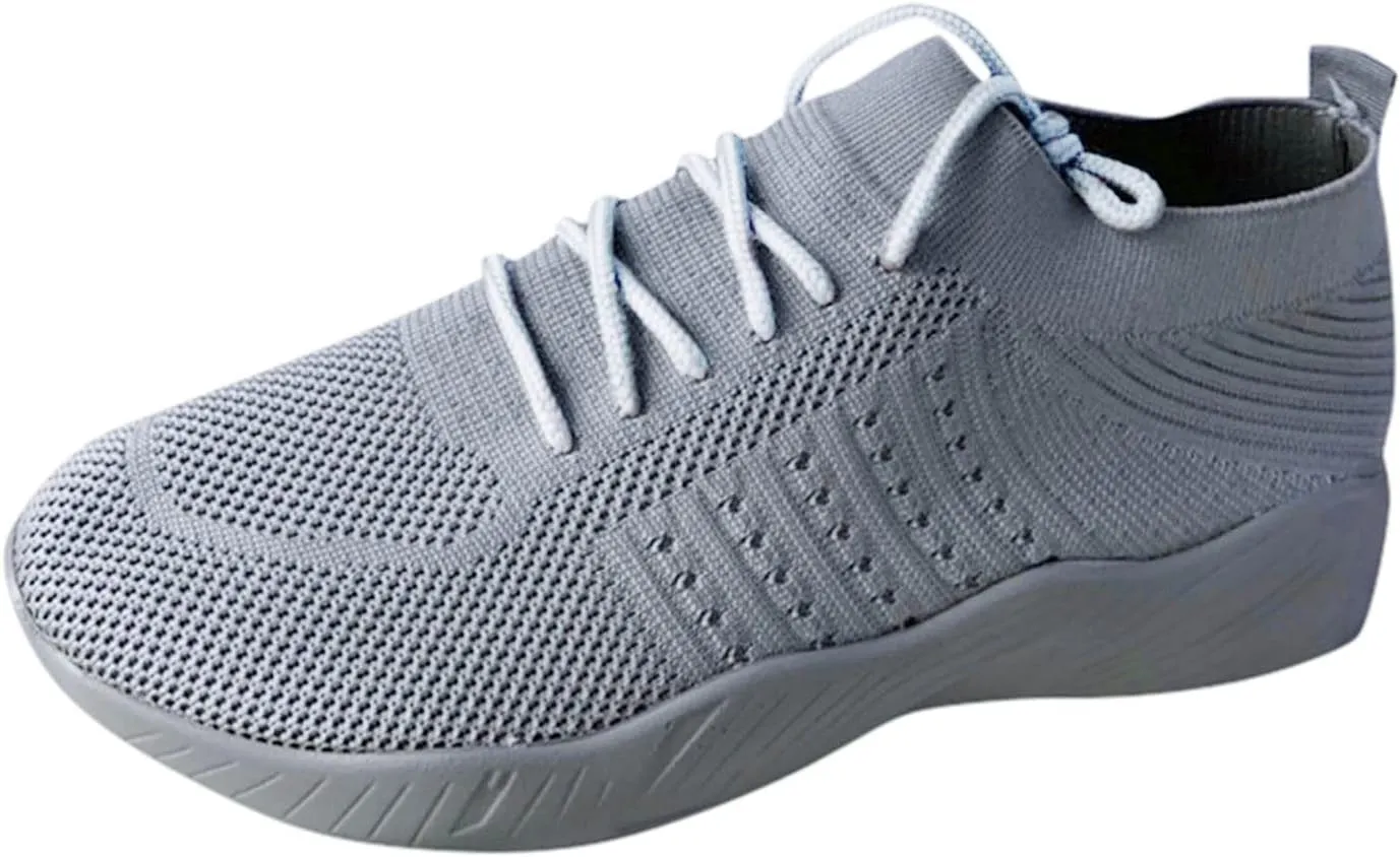 SBGMoSJ Women Sneakers Black Tenis OrtopéDicos para Mujer para Caminar Extra Wide Gym Shoes for Women Running Shoes Womens Lightweight Fashion Sport Sneakers Black Slip On Shoes Women Size 11