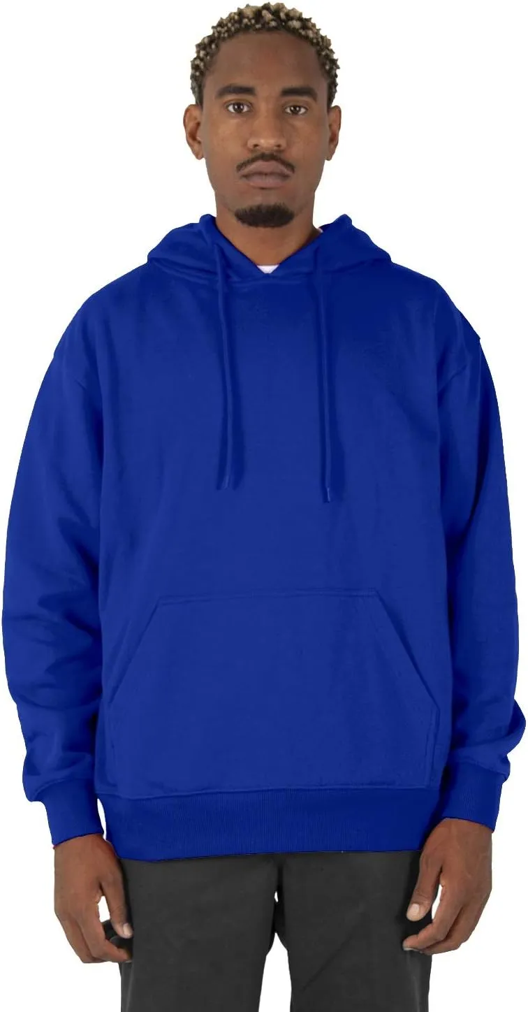 Shaka Wear Mens Men’s Hoodie Sweatshirt – Heavyweight Long Sleeve Fleece Soft Warm Casual Hooded Pullover Sweater Top