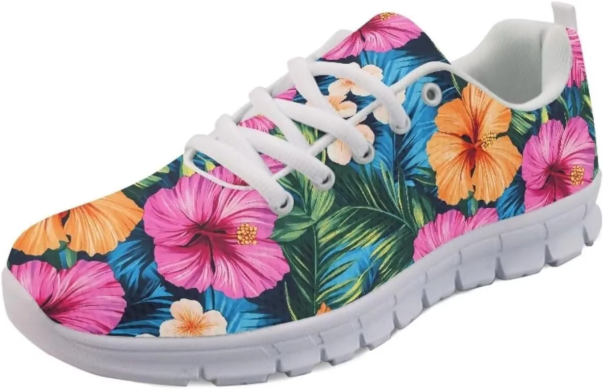 Shoes Women Cozy Casual Breathable Lightweight Athletic Sneakers Workout Lace-Up Exercise Shoes for Ladies US 5-12
