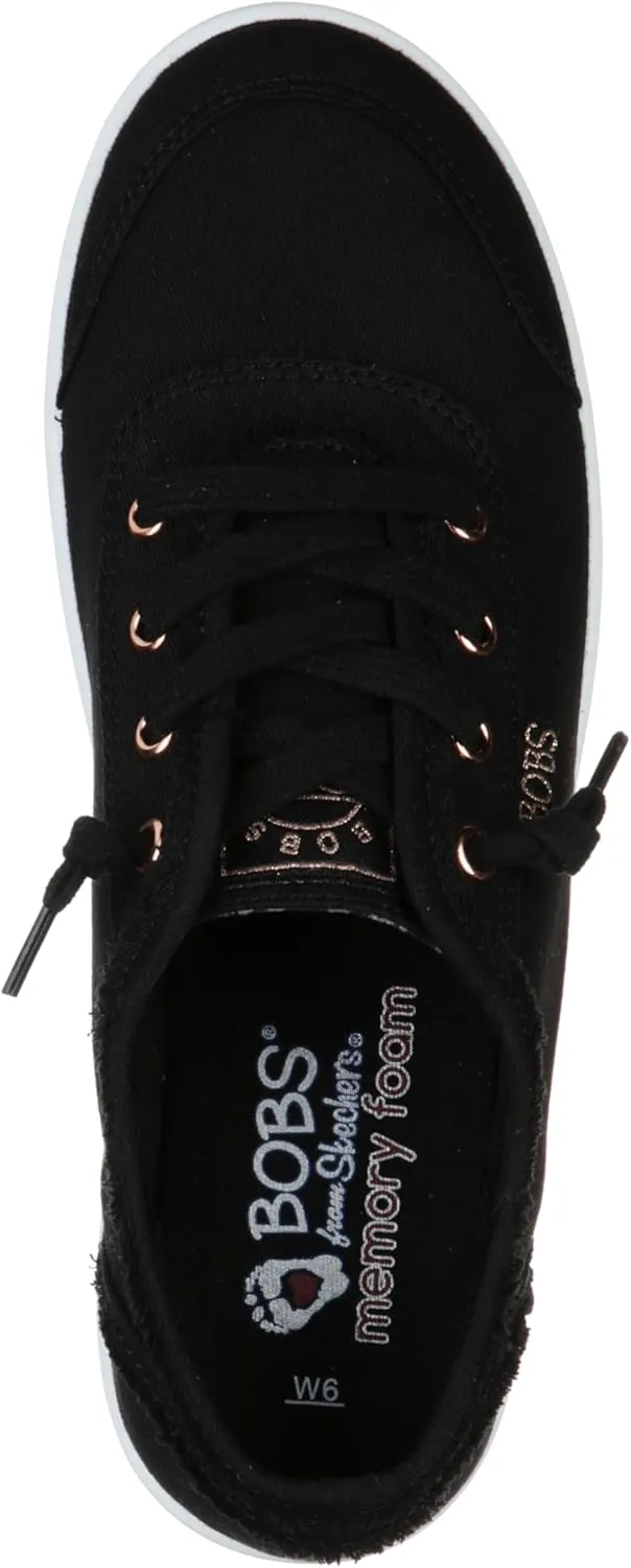 Skechers Women's Bobs B Cute Sneaker – Memory Foam, Flexible Outsole, Lightweight Vegan Shoes