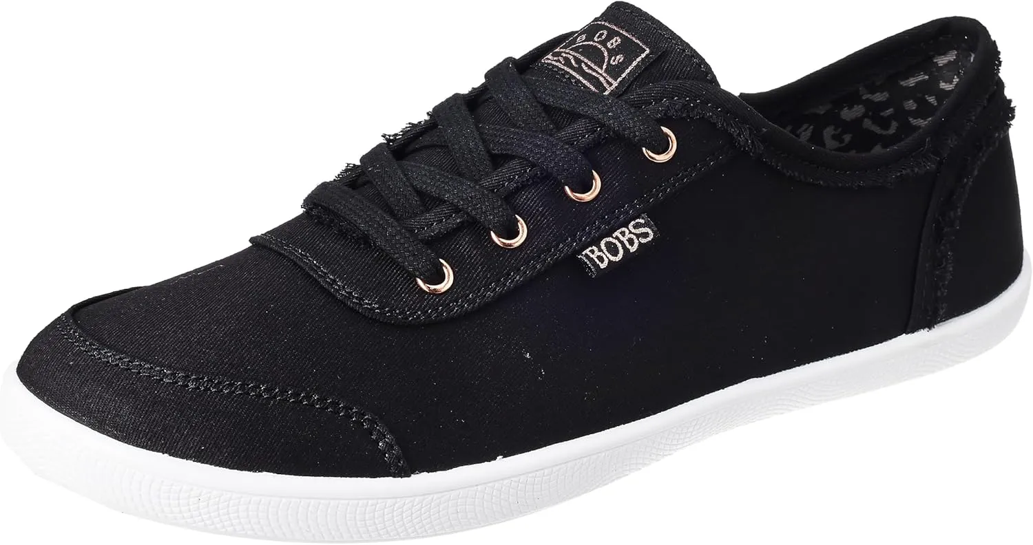 Skechers Women's Bobs B Cute Sneaker – Memory Foam, Flexible Outsole, Lightweight Vegan Shoes