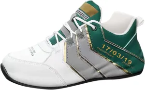 Sneakers Business Breathable Lace Up Sports Shoes for Men Shoes Fashion Casual for Walking Leather