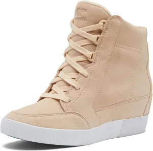 Sorel Women's Out 'N About Wedge II Boot - Nova Sand, Sea Salt - Size 8