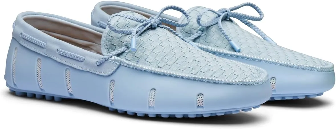 SWIMS Mens Loafers, Mens Casual Slip-Ons Shoes for Summer, Comfortable Stylish Woven Driver Loafer, Fashion Shoe for Beach