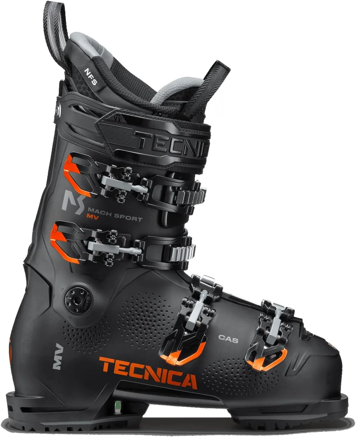 Tecnica Men's Mach Sport Mv 100 Gw 100-flex Mid-Volume Warm Functional Comfortable Alpine All Mountain Ski Boots Touring