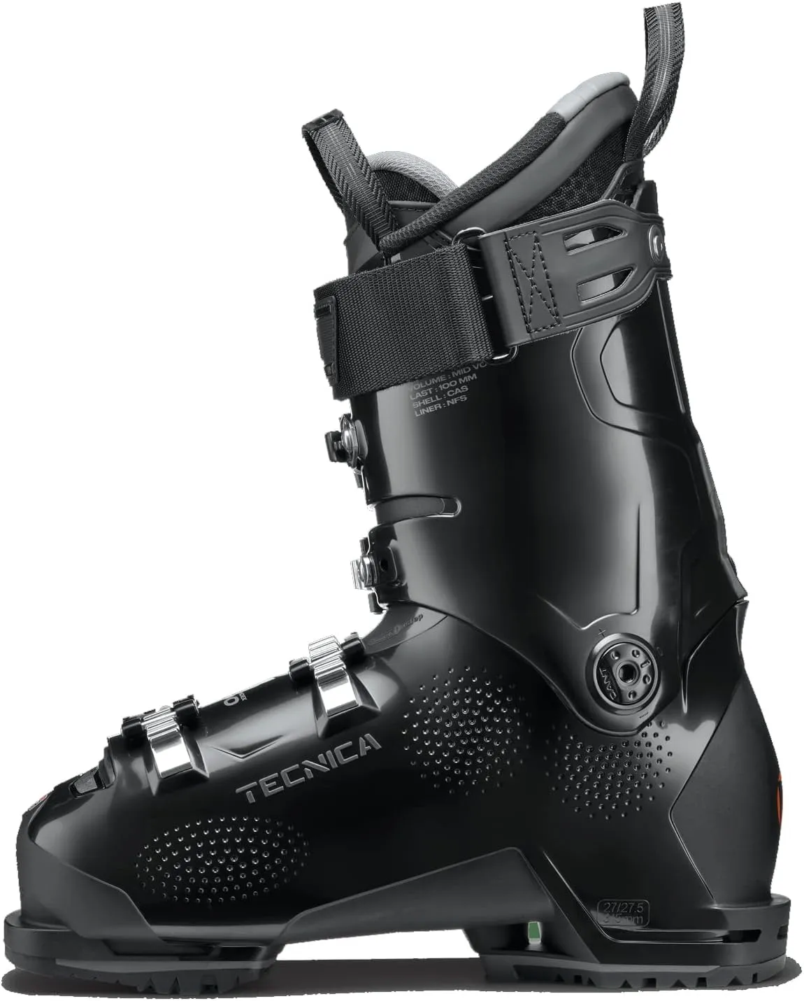 Tecnica Men's Mach Sport Mv 100 Gw 100-flex Mid-Volume Warm Functional Comfortable Alpine All Mountain Ski Boots Touring