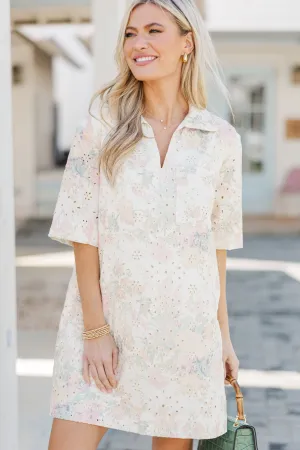 The Connection Blush Eyelet Dress
