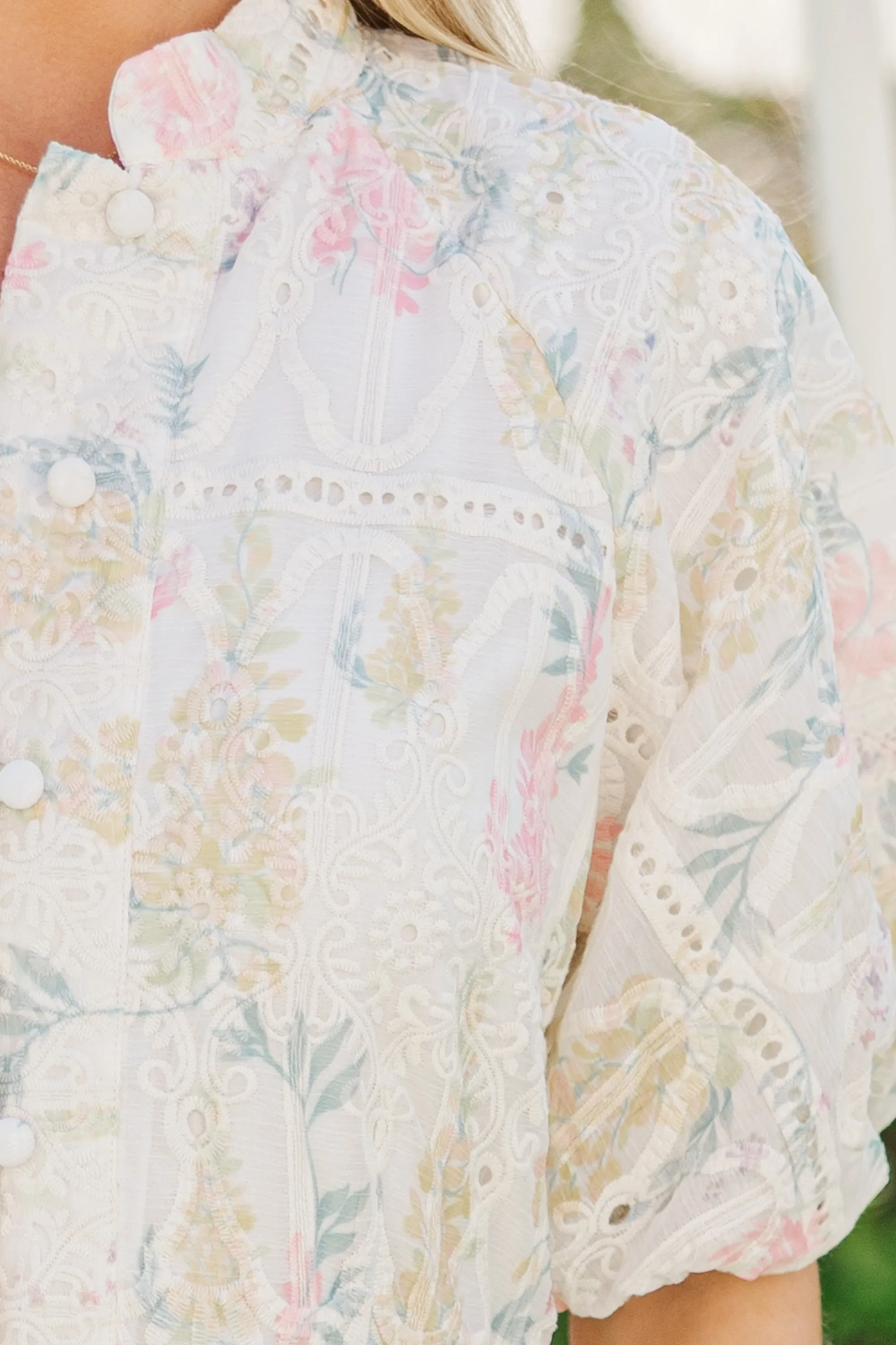 The Connection Yellow Eyelet Maxi Dress