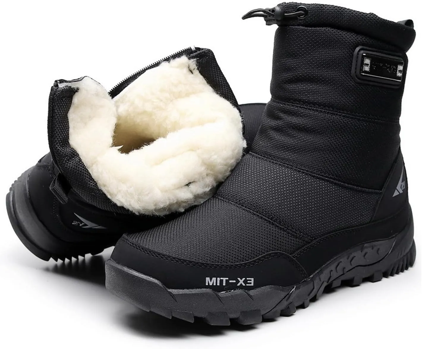 TheFirstYoung Hiking Boots - Men's Orthopedic Ankle Support Arch Support Snow Boots