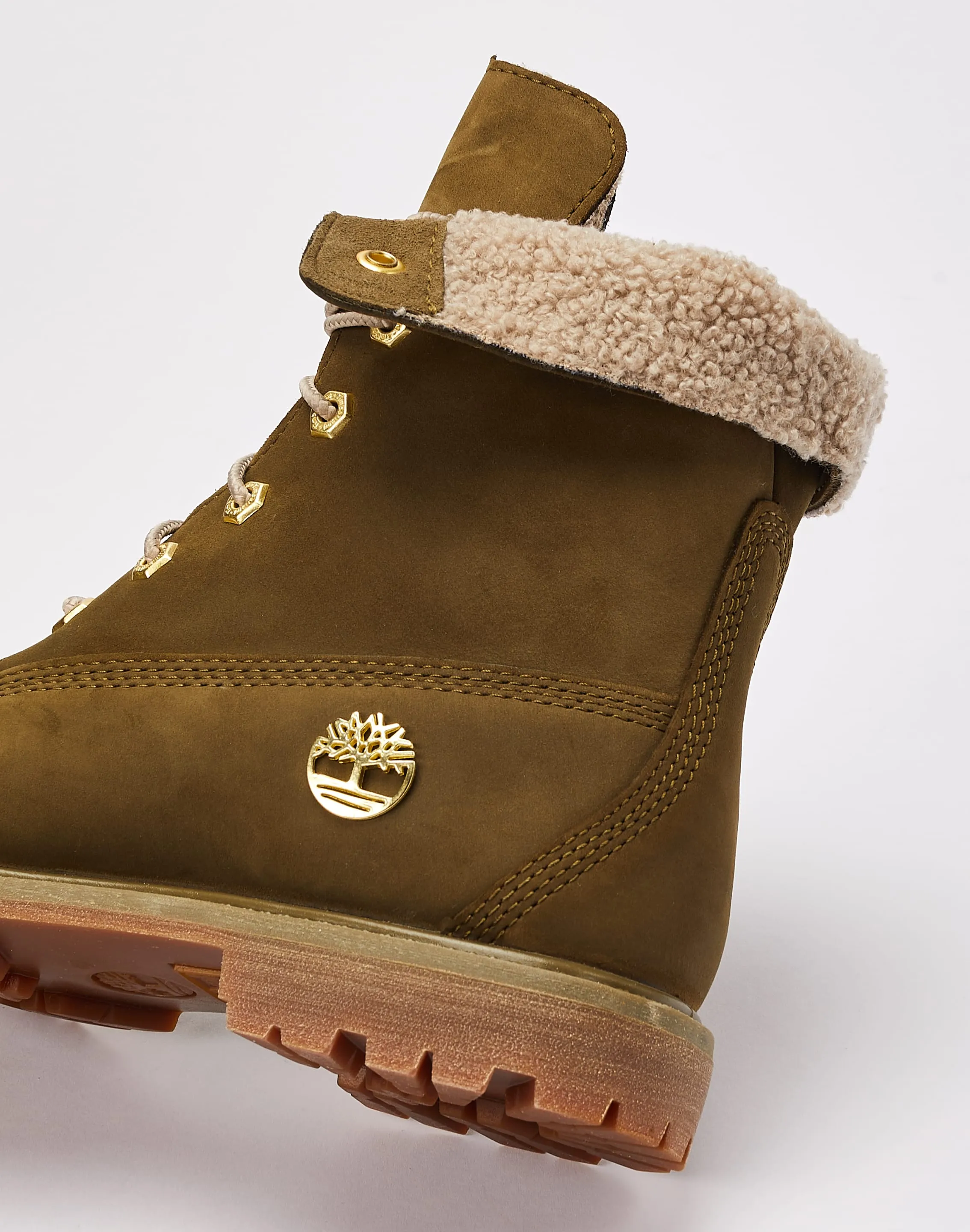 Timberland Authentic Teddy Fleece Fold-Down Boots