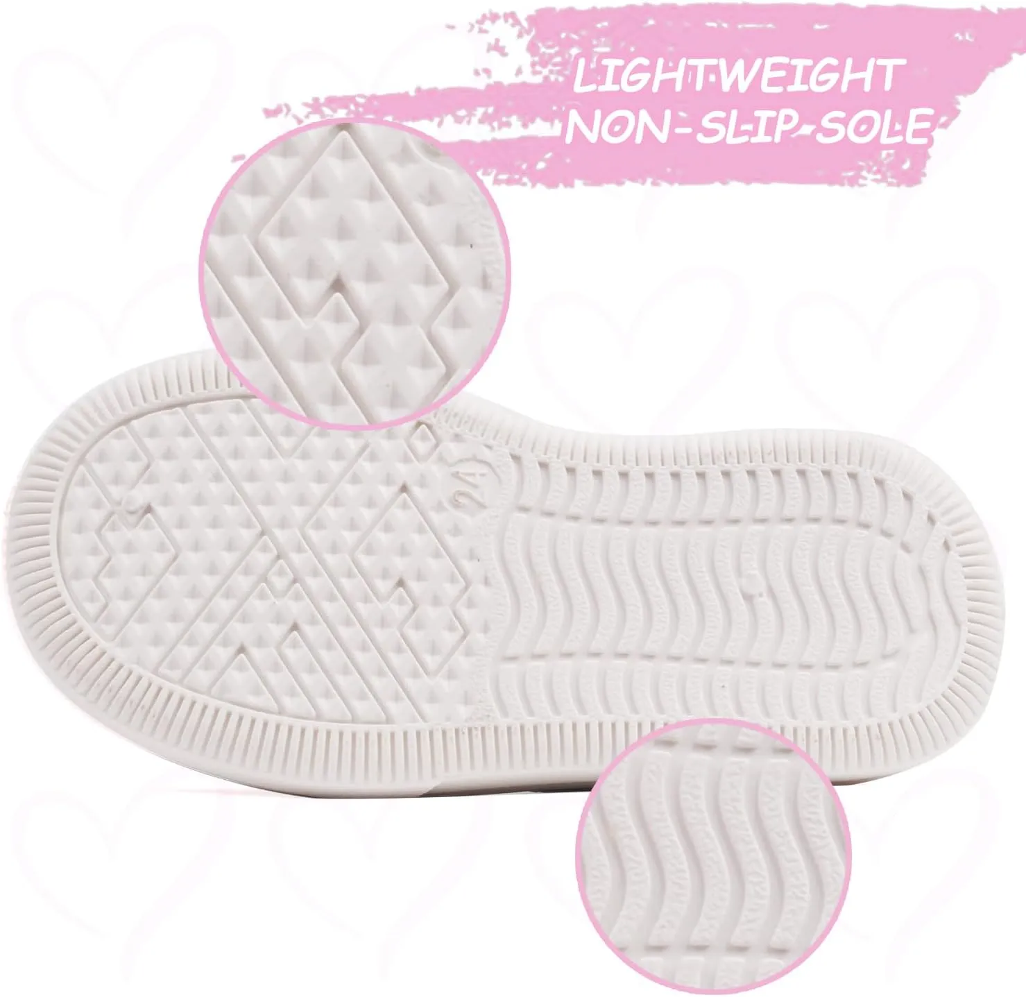 Toandon Baby Toddler Lightweight Flexible Straps Sneakers for 1-7 Yrs