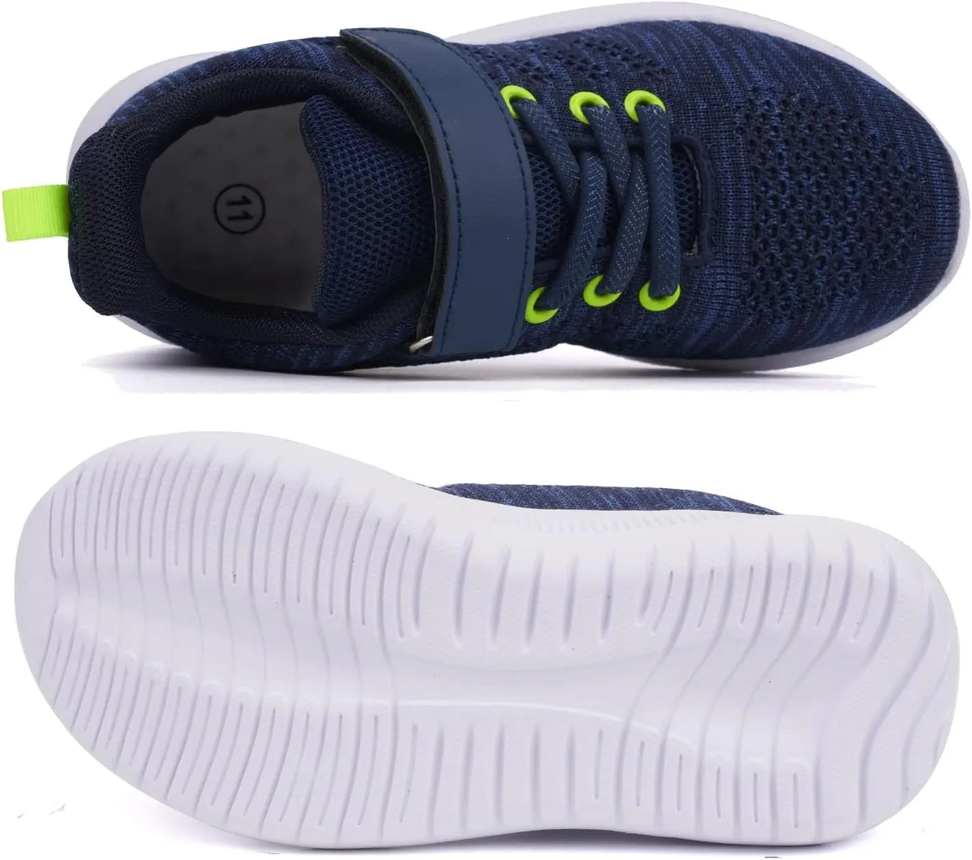Toandon Girls Boys Kids Lightwight Breathable Athletic Sport Sneakers