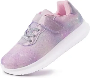 Toandon Girls Boys Kids Lightwight Breathable Athletic Sport Sneakers