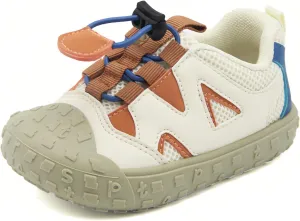 Toddler Boys Girls Sneakers Wide Toe Box Barefoot Shoes Kids Slip on Hiking Casual Walking Shoes
