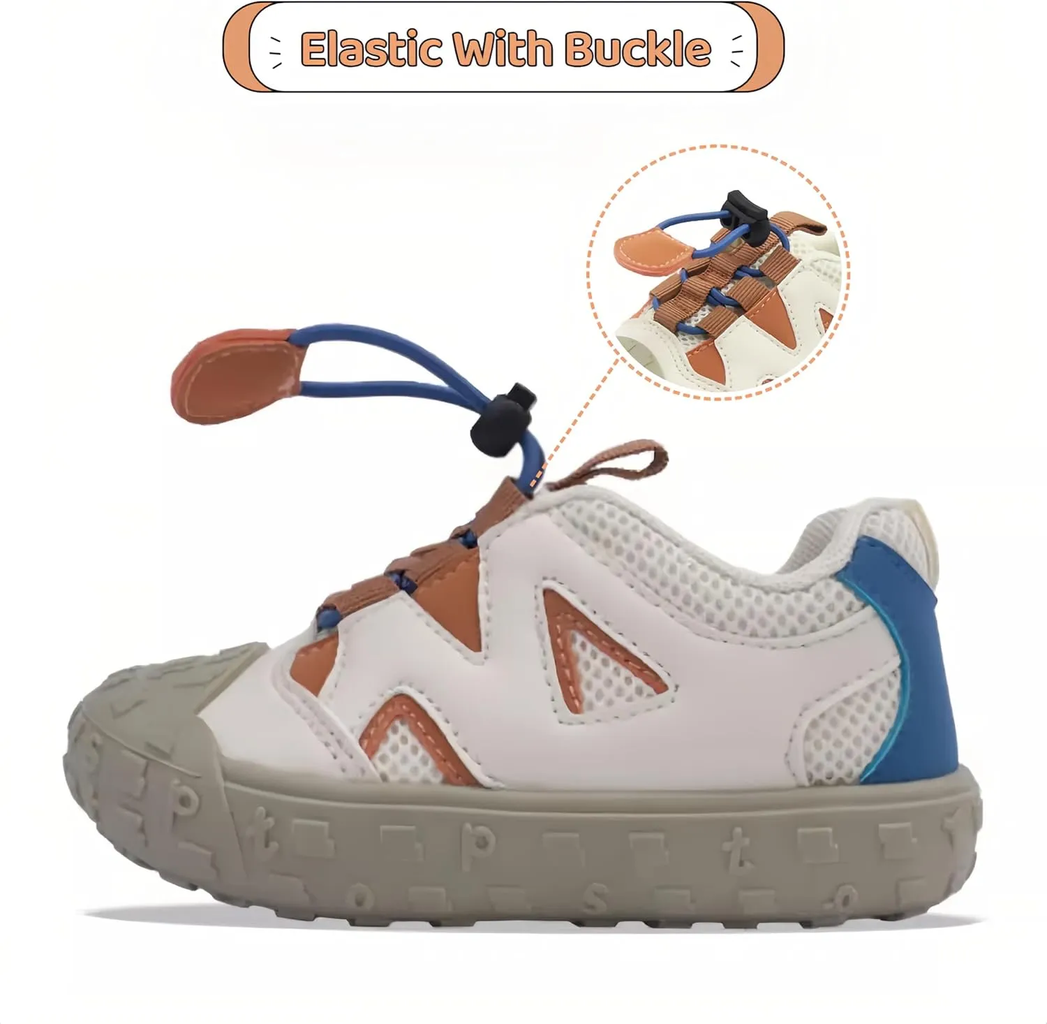 Toddler Boys Girls Sneakers Wide Toe Box Barefoot Shoes Kids Slip on Hiking Casual Walking Shoes