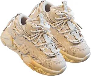 Toddler Kids Fashion Comfort Sneaker Boys Girls Sport Breathable Mesh Platform Sneakers Casual Running Walking Shoes