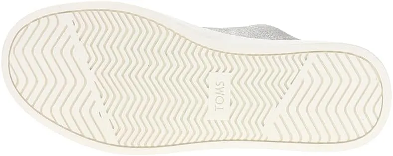 TOMS Womens Kameron Lace Up Sneakers Shoes Casual - White
